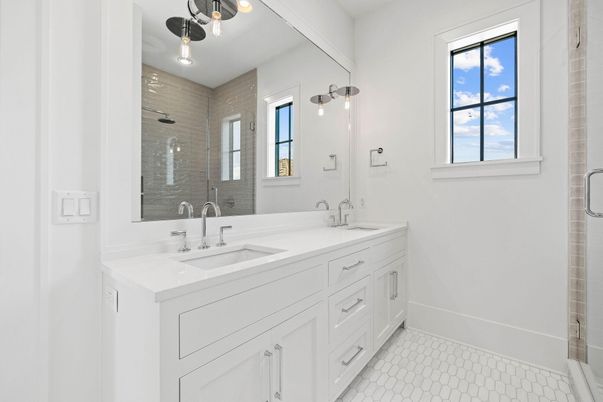 Bathroom, Dual Sink Vanities, Interior