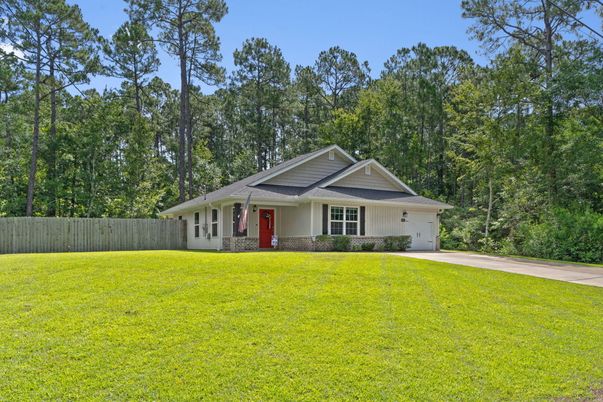 Attached, Backyard, Exterior, Facade, Ranch