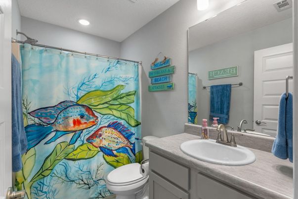 Bathroom, Interior, Recessed Lighting