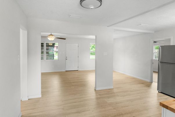 Empty room, Interior, Wood Texture Flooring