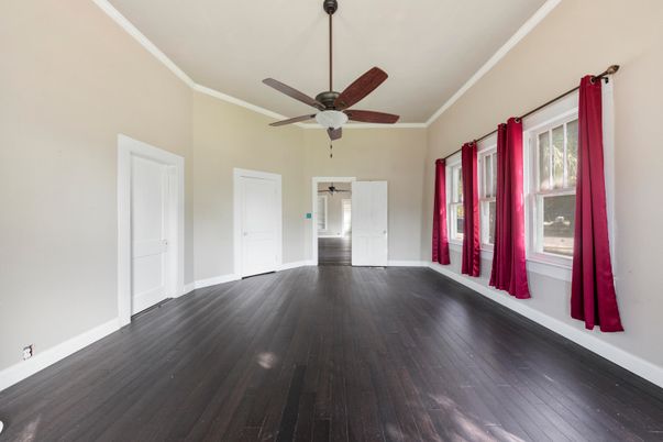 Empty room, Interior, Wood Texture Flooring