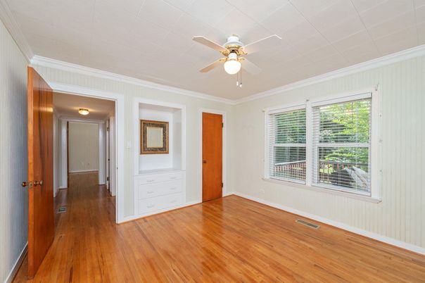 Empty room, Interior, Wood Texture Flooring