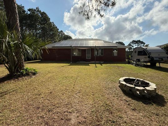 Backyard, Exterior, Solar Panels
