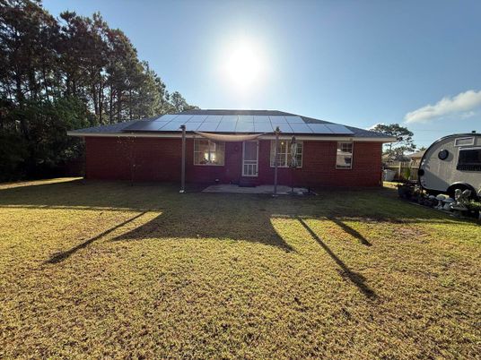 Backyard, Exterior, Solar Panels