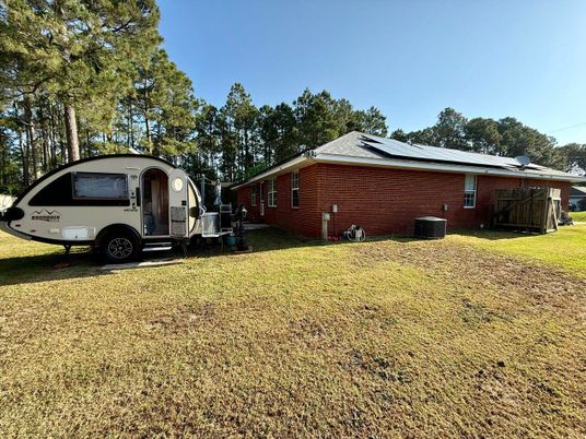 Backyard, Exterior, Solar Panels