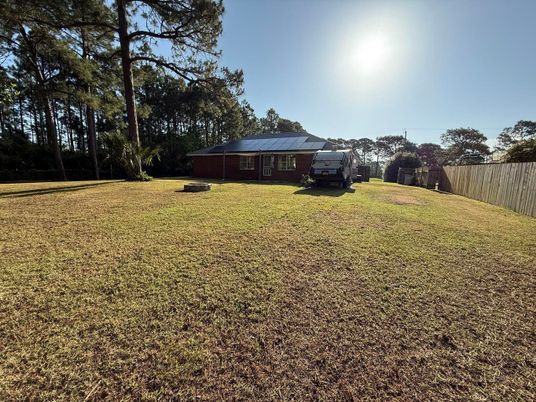 Backyard, Exterior, Solar Panels