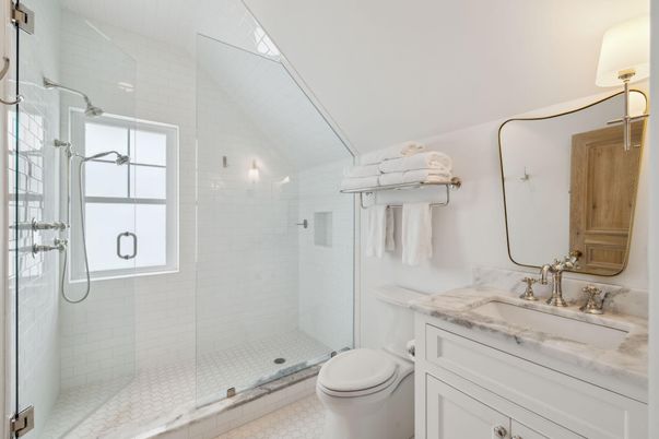 Bathroom, Glass Shower, Interior