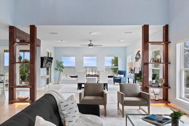 Dining room, Interior, Living room, Water