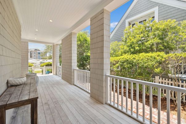 Exterior, Wood Texture Flooring