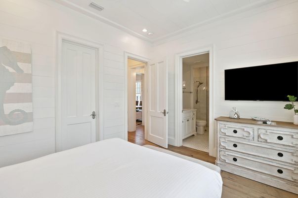 Bathroom, Bedroom, Interior, Recessed Lighting, Wood Texture Flooring