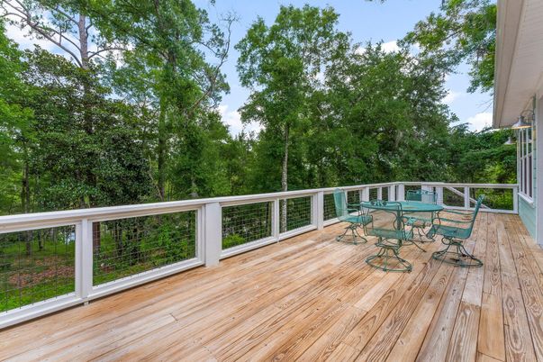 Exterior, Wood Texture Flooring
