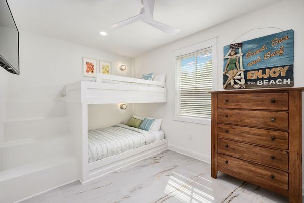 Bedroom, Interior, Marble, Recessed Lighting