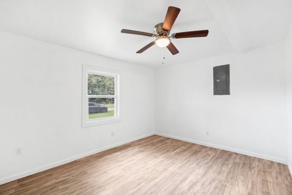 Empty room, Interior, Wood Texture Flooring