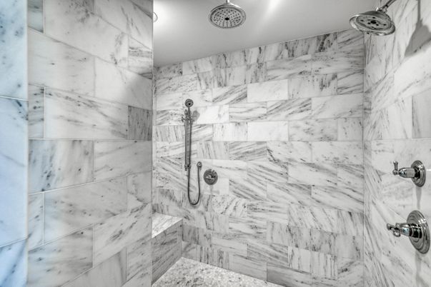 Bathroom, Interior, Marble Walls