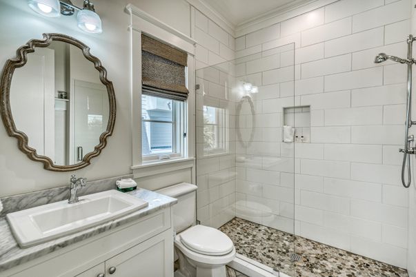 Bathroom, Glass Shower, Interior