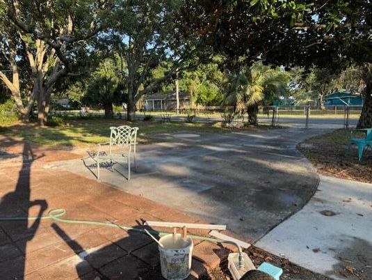 Backyard, Exterior