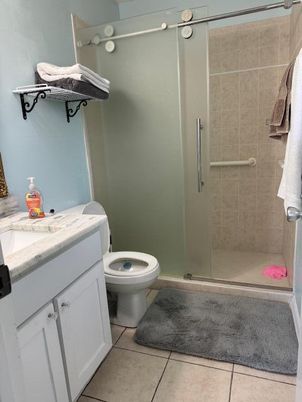 Bathroom, Glass Shower, Interior