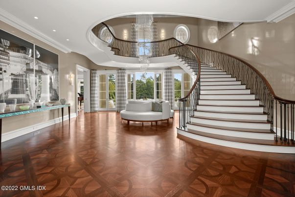 Chandelier, Interior, Recessed Lighting, Wood Texture Flooring