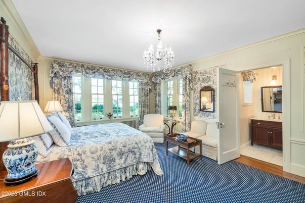 Bedroom, Chandelier, Interior