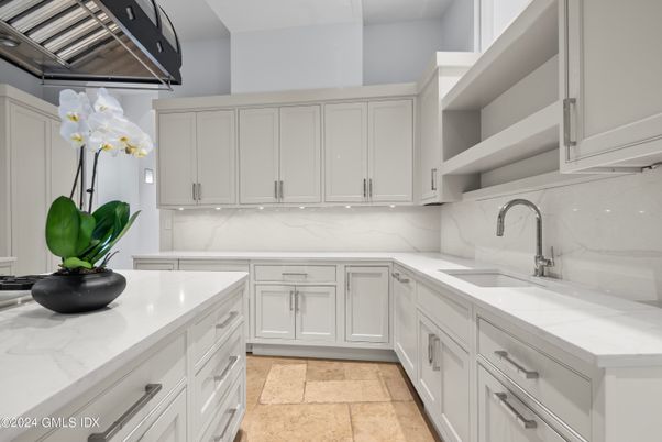 Interior, Kitchen, Marble Walls