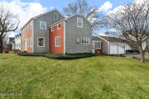 Attached, Backyard, Exterior, Facade, Cape Cod