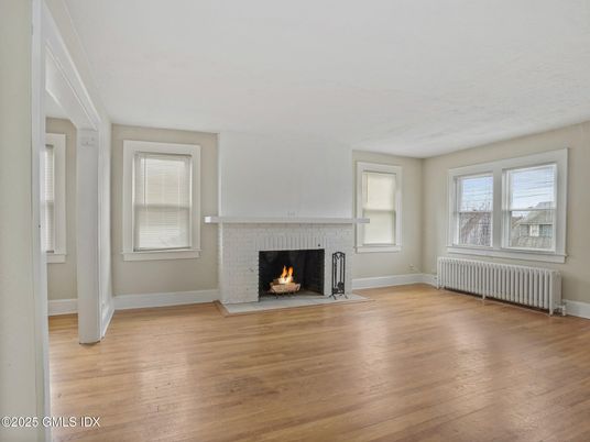 Empty room, Fireplace, Interior, Wood Texture Flooring