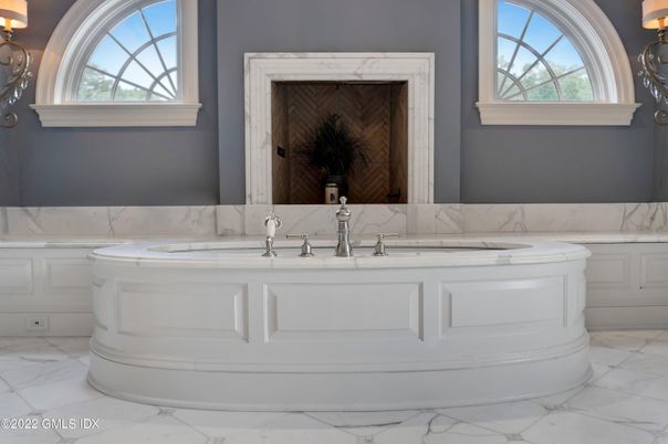Bathroom, Dual Sink Vanities, Interior, Marble