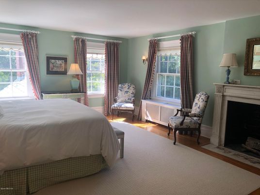 Bedroom, Fireplace, Interior, Wood Texture Flooring