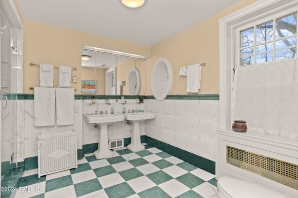 Bathroom, Interior, Marble Walls
