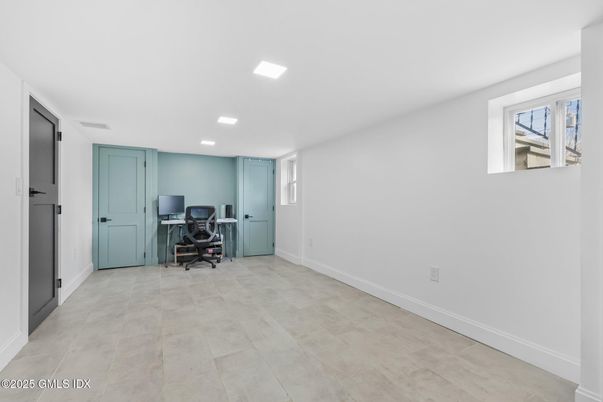 Home Office, Interior, Recessed Lighting