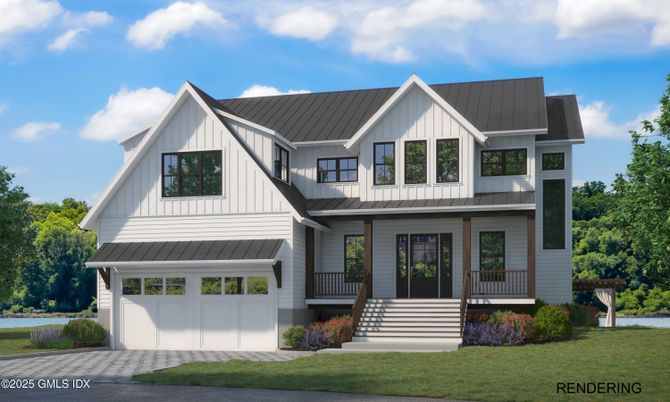Attached, Exterior, Facade, Farmhouse