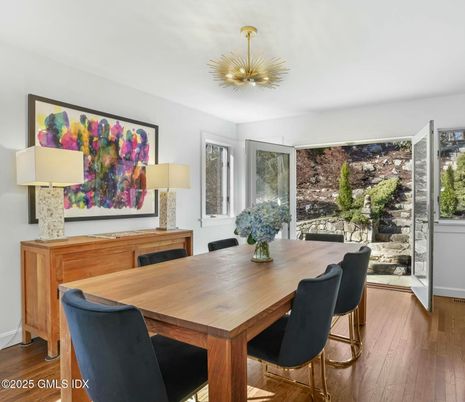 Dining room, Interior, Wood Texture Flooring