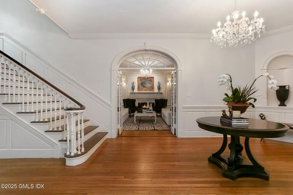 Chandelier, Fireplace, Interior, Wood Texture Flooring