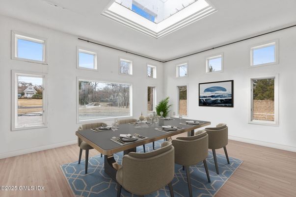 Dining room, Interior, Wood Texture Flooring