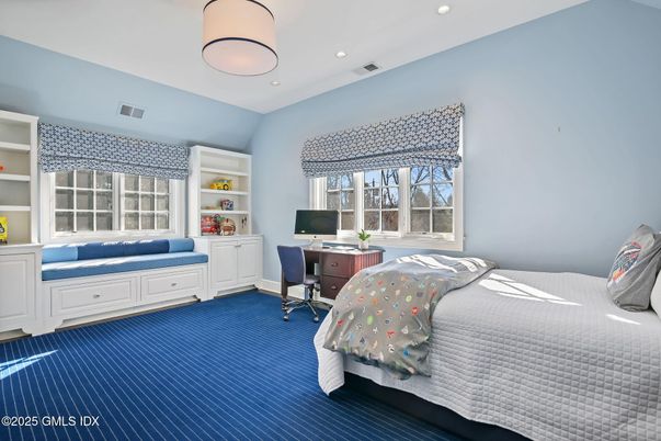 Bedroom, Home Office, Interior, Recessed Lighting