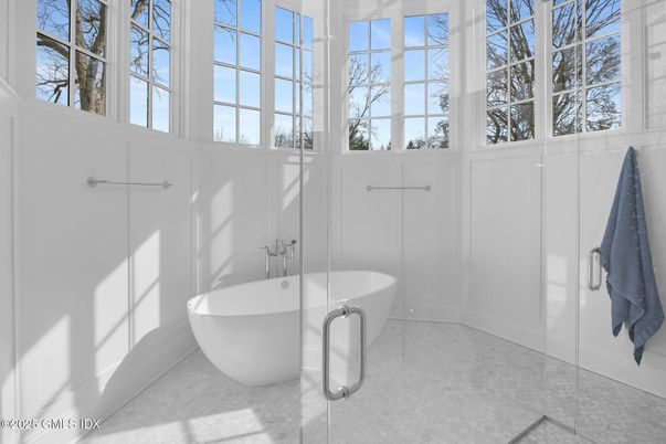 Bathroom, Free Standing Baths, Glass Shower, Interior