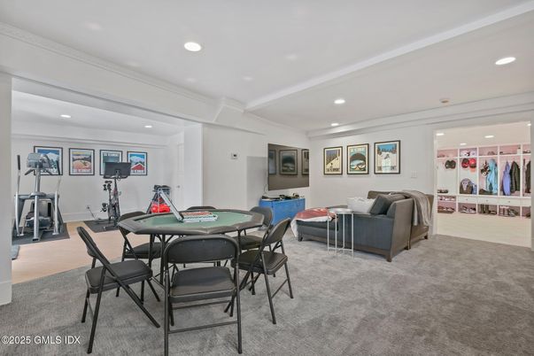 Fitness Equipment, Game Room, Interior, Recessed Lighting