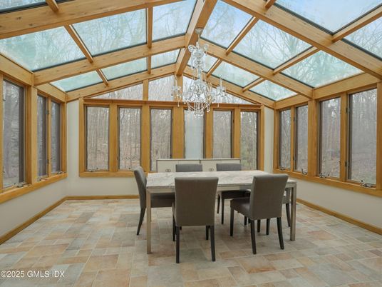 Dining room, Glass Ceilings, Interior, Sun Room