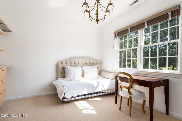 Bedroom, Chandelier, Interior