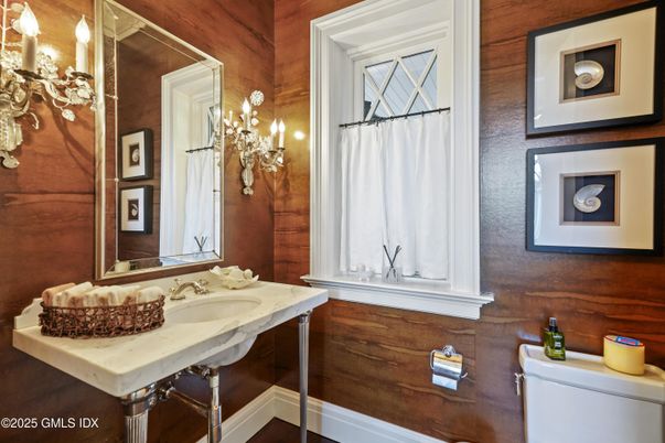 Bathroom, Interior, Wooden Walls