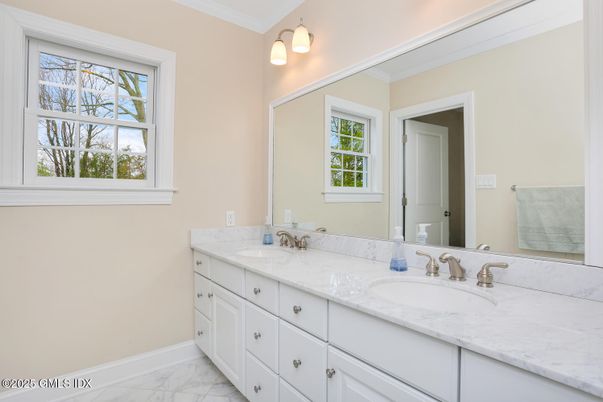 Bathroom, Dual Sink Vanities, Interior, Marble