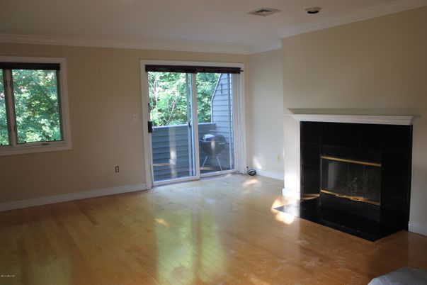 Empty room, Fireplace, Interior, Wood Texture Flooring