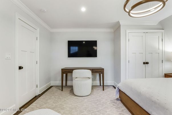 Bedroom, Interior, Pendant Lights, Recessed Lighting