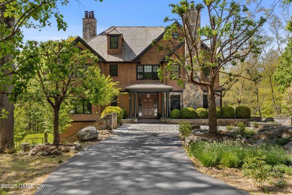 Exterior, Facade, Brick Facade, Tudor Revival