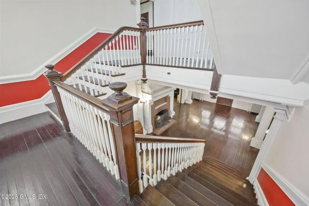 Fireplace, Interior, Wood Texture Flooring