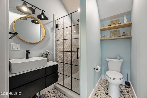 Bathroom, Glass Shower, Interior