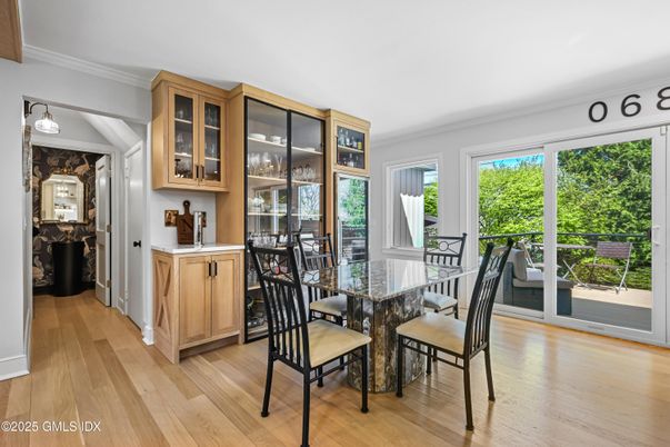 Dining room, Interior, Wood Texture Flooring