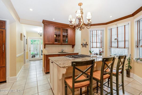 Chandelier, Interior, Kitchen, Recessed Lighting