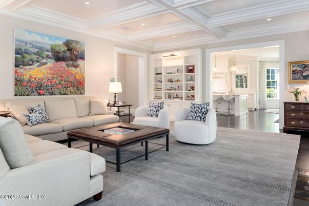 Interior, Living room, Pendant Lights, Recessed Lighting, Wood Texture Flooring