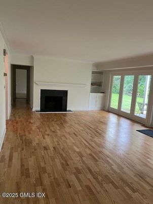 Empty room, Fireplace, Interior, Wood Texture Flooring
